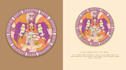 do psychedelic vintage 60s logo design