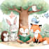 create a beatiful children book illustration