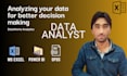 do data analyst and visualization excel report and power bi dashboard