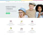 do kindergarten website design