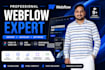 build a webflow website, figma to webflow, cms development