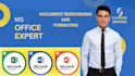 redesign, format a pdf document microsoft word document