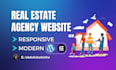 create pro real estate wordpress website or landing page