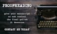proofread your fiction, nonfiction, and website content