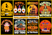 do bulk trendy halloween t shirt design