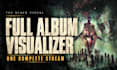 make full stream audio visualizer for a whole album