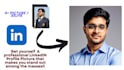 make a linkedin profile dp using ai