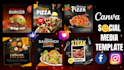 create canva custom editable social media templates