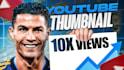 create a youtube thumbnail l miniatura