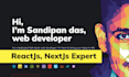 develop web apps using reactjs, nextjs, AWS, and serverless
