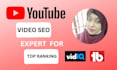 optimize youtube video SEO for top rangking