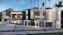 develop 3d sketchup models and ultramodern rendering of exterior villa