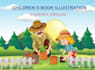 draw awesome children storybook illustrations and cover