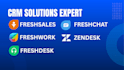 do freshworks freshdesk freshsales freshchat and zendesk CRM