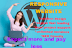 design or develop creative professional wordpress website