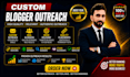 do white hat seo backlinks via blogger outreach and guest posting