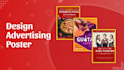 design advertisement poster and banner with illustrator