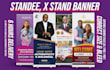 design roller, roll up banner, standee, retractable, pop up, x stand, pull up