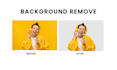 complex background removal professionally