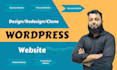 revamp, design, redesign, or clone the wordpress website with elementor pro