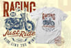 do custom graphic or typography t shirt design based on your idea