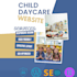 design childcare, daycare website