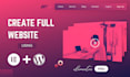 create professional wordpress website using elementor page builder