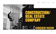 design professional construction, real estate website