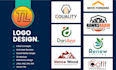 do modern minimal logo design for your brand in 24hrs