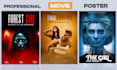 do professional movie poster design within 24 hours