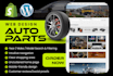 design a high converting auto parts store website automotive ecommerce