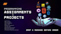 do java c csharp cpp HTML figma tasks assignments for you