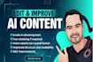 edit ai to human, convert ai to human, proofread ai content