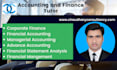 be your accounting and finance tutor