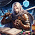 make dnd character art illustration