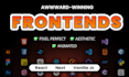 develop animated reponsive frontend using react next js html css gsap framer