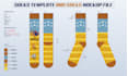 make a unique socks design for your brand