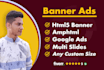 design animated HTML5 banner ads for google display ads