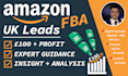 supply UK amazon fba leads for 4 weeks