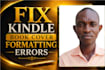 fix kindle book cover formatting errors