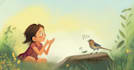 draw beautiful children illustrations