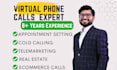 be your virtual assistant for appointment setting phone calls and cold calling