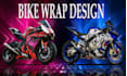 do create bike wrap design and car wrap just in 24 hours