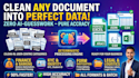 extract data from PDF, invoices and scanned images to excel ocr