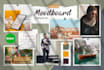 design custom moodboards for brand, event planning, home decor ideas