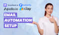 setup instantly, smartlead for warm up and cold email