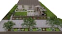 do backyard landscape design, patio, pool, and garden
