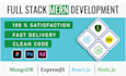 do complex mongodb queries, mern stack web development