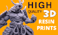3d print your figurines and miniatures and ship it to you