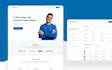design CRM dashboard, web app, and saas UI UX in figma
